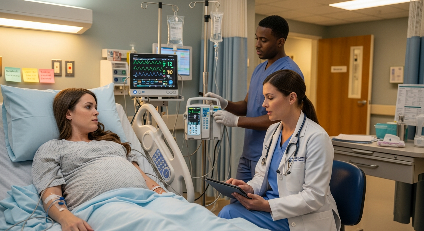 High-Risk Pregnancy Care Image